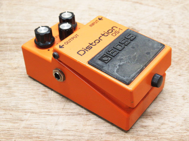 BOSS DS-1 エフェクター オレンジ Distortion ボス ディストーション オーディオ 音響機器 管理C0327EO-A07