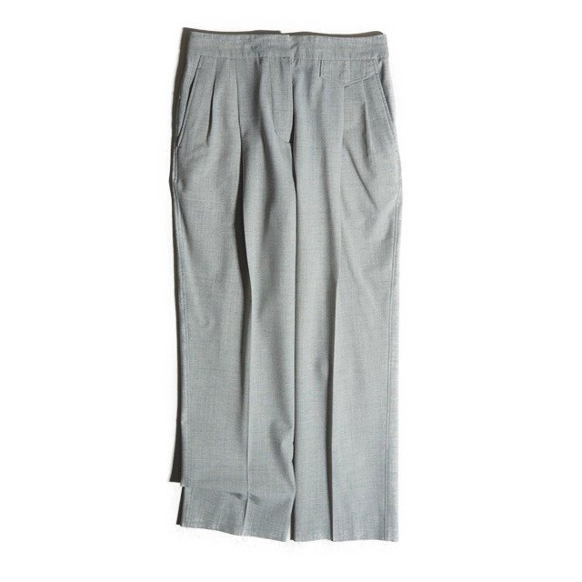 K2711f53 V3.1 Phillip Lim Philip rim V wool stretch tuck pants light gray 2 / Semi-wide lady's spring summer 