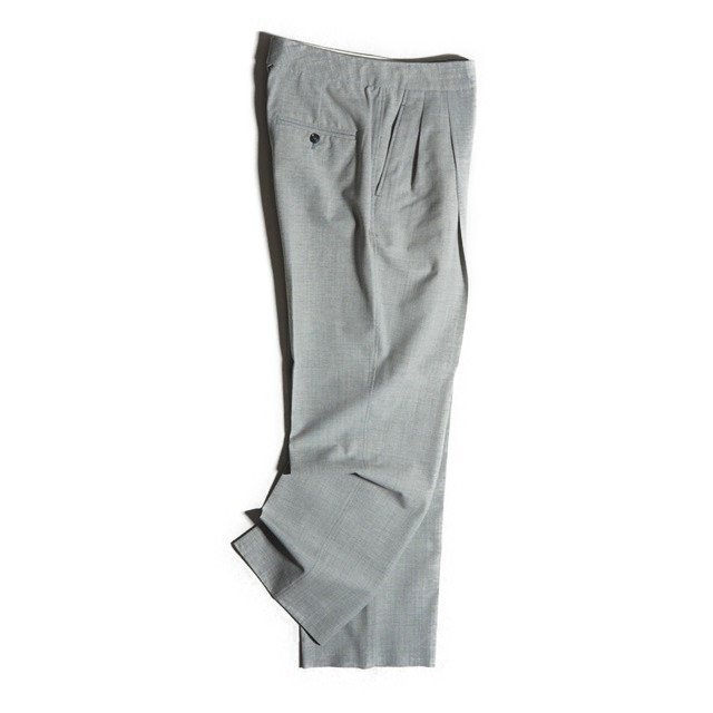 K2711f53 V3.1 Phillip Lim Philip rim V wool stretch tuck pants light gray 2 / Semi-wide lady's spring summer 