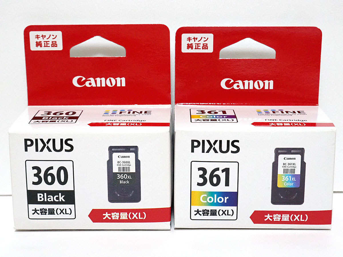 訳アリ新品Canon キヤノン純正品インクカートリッジ大容量BC-360XL BC