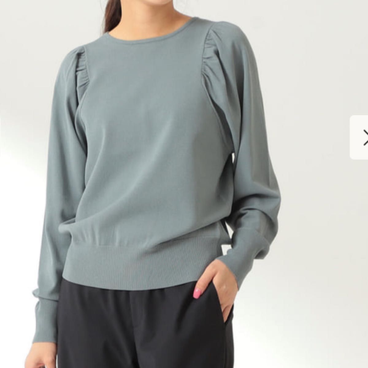 Demi-Luxe BEAMS ギャザースリーブプルオーバー|Yahoo!フリマ(旧