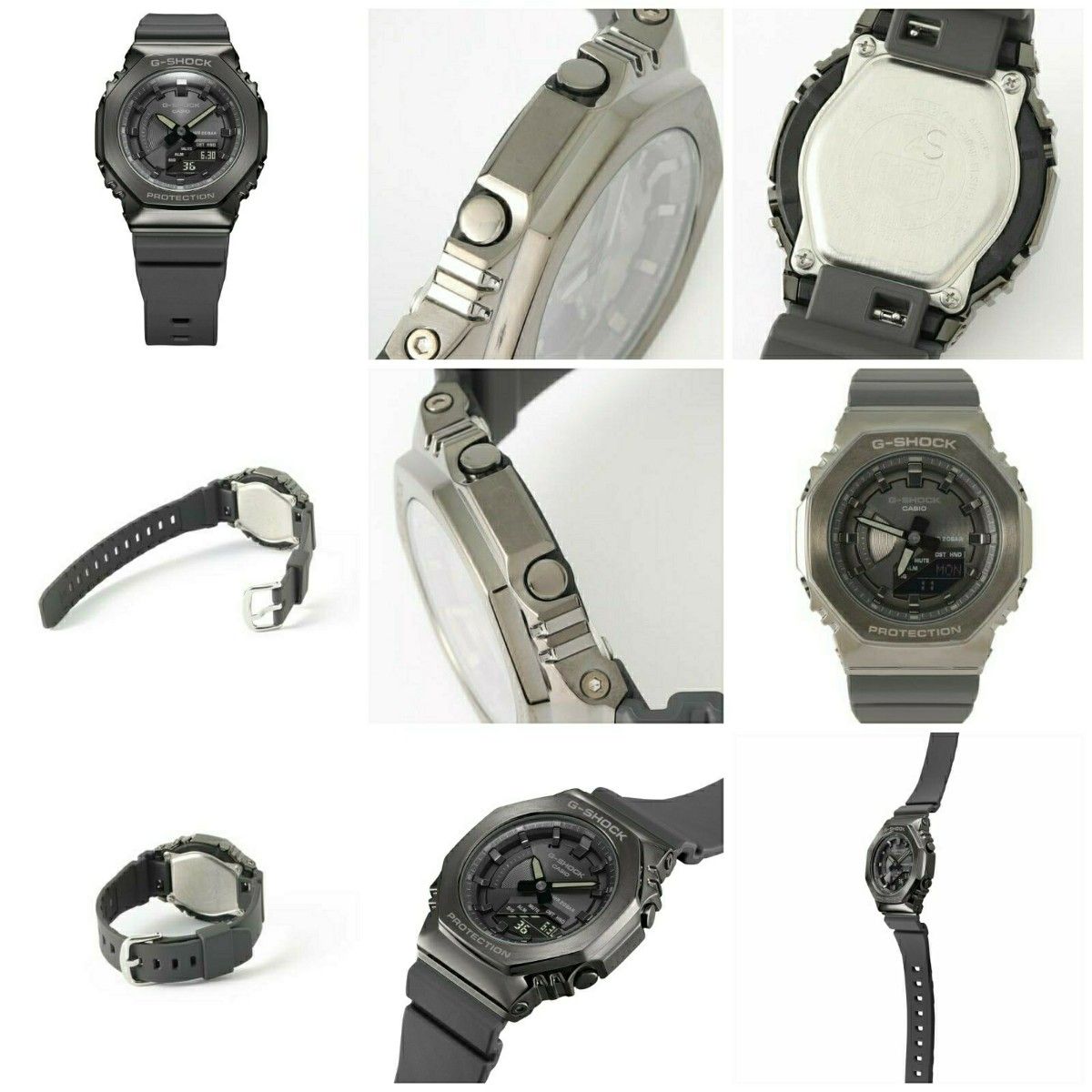 【値下げしました】【美品/最硬級・小型・薄型/オクタゴンCASIO G-SHOCK】GM-S2100B-8AJF/ブラック