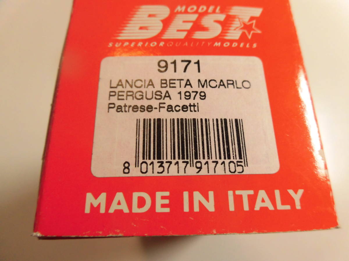  Lancia * Beta * Monte Carlo bell g-sa1979pa tray ze/fa Sette .[ Best Model 1/43 миникар ]