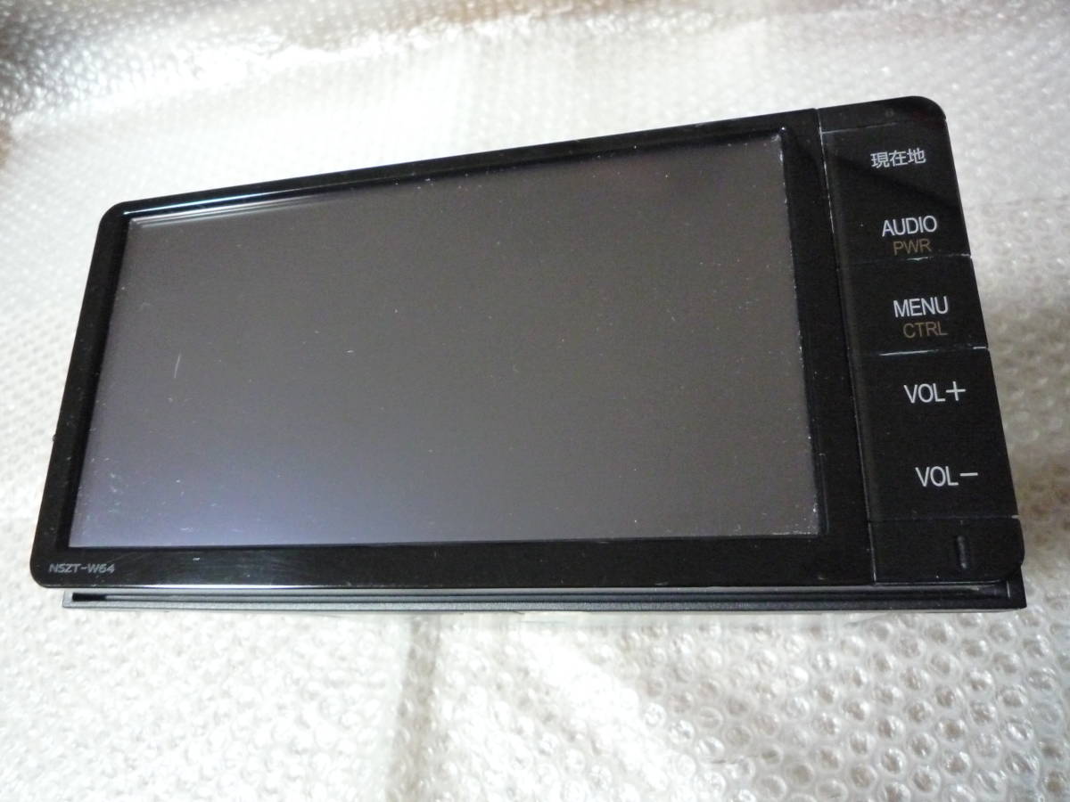 ☆トヨタ純正 SDナビ NSZT-W64 Bluetooth対応 DVD再生 CD録音 SD