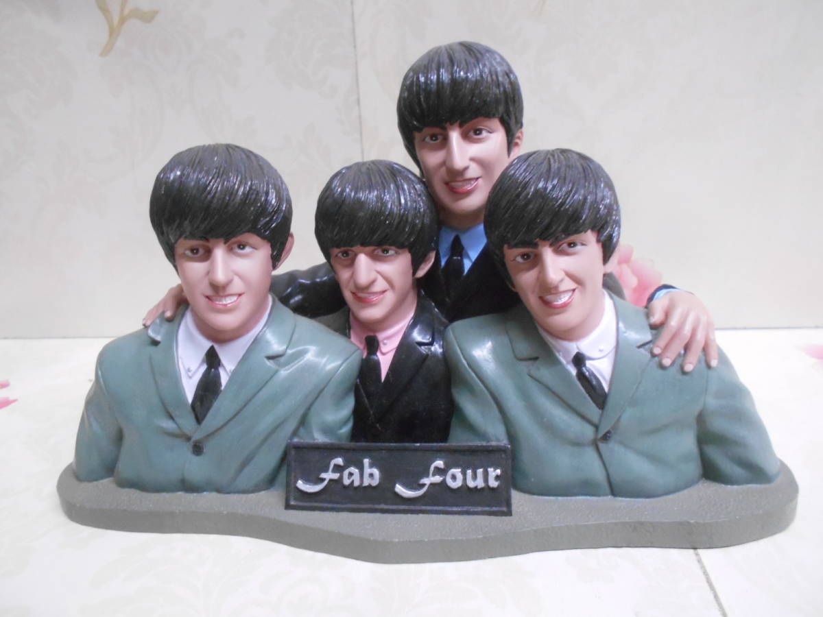 9O○/42/THE BEATLES/ビートルズ fab four フィギュア/人形/置物/胸像