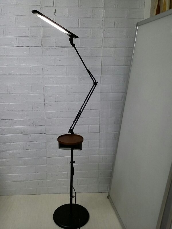 日本初の フロアスタンドライト スワン電器 LEDエグザーム フロア