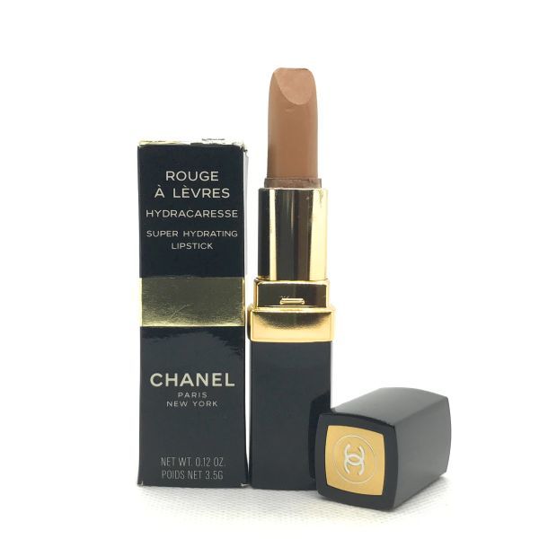 CHANEL シャネル HYDRACARATING TENDRESSE NAKED 口紅 3.5g ☆残量たっぷり9割　送料220円_画像1