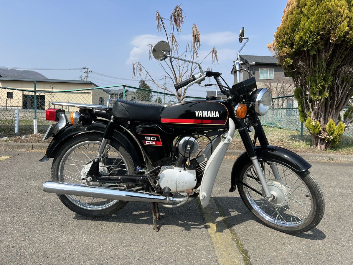 タイヤチュ ヤフオク! - YAMAHA yb50 F5B 2サイクル 50cc レストア