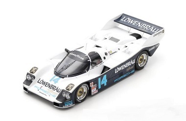 Spark 1/18 Porsche 962 Holbert Racing Lwenbru Daytona IMSA'86 #14 Winner Al Holbert - Derek Bell - Al Unser jr 新パッケージ