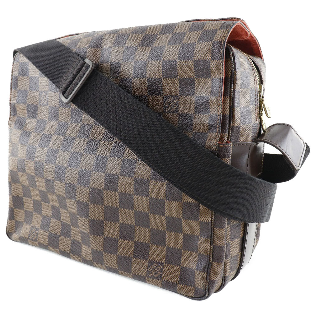 LOUIS VUITTON ルイ・ヴィトン ナヴィグリオ N45255 SR0034 ショルダーバッグ ダミエキャンバス 茶 ユニセックス【52160504】中古_画像2