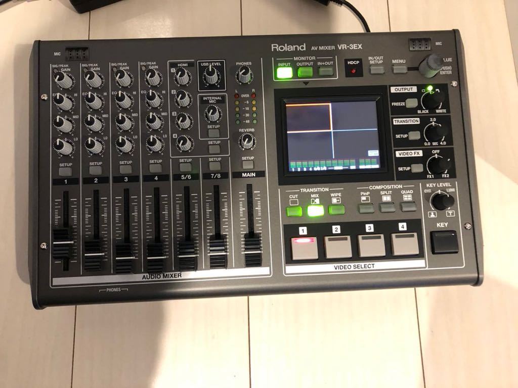 Roland VR-3EX AVミキサー ビデオスイッチャー ローランド