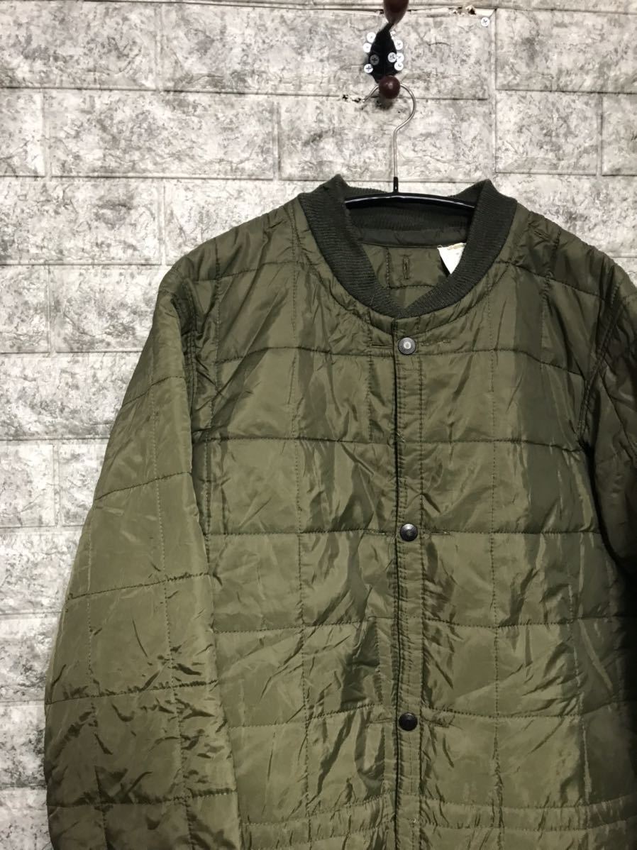  Italy army the truth thing Italy Army cotton inside quilting euro liner jacket the US armed forces M65 M51 Sweden army France army 90s Vintage 