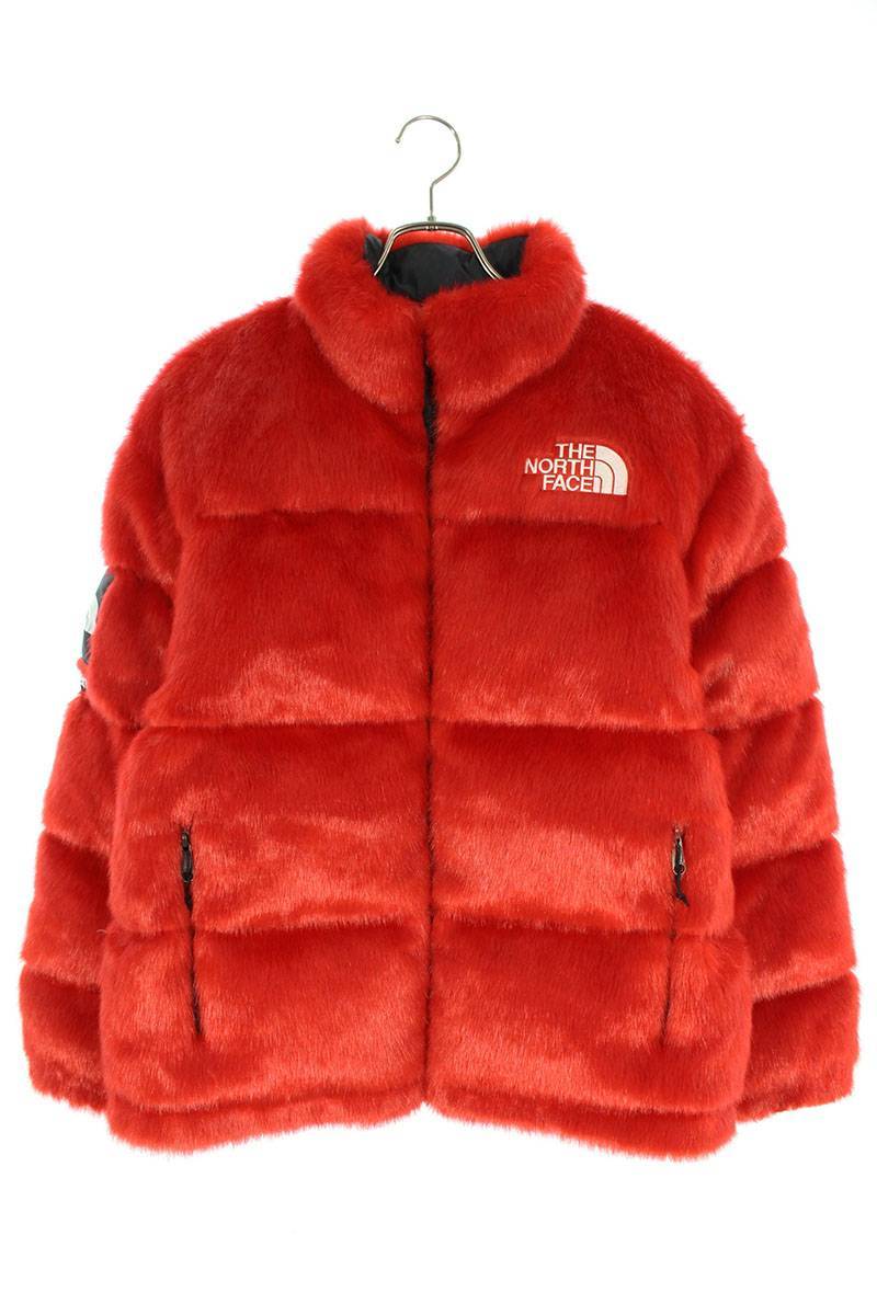 シュプリーム SUPREME ノースフェイス 20AW Faux Fur Nuptse Jacket サイズ:M フェイクファーヌプシダウンジャケット  SB01 - 0