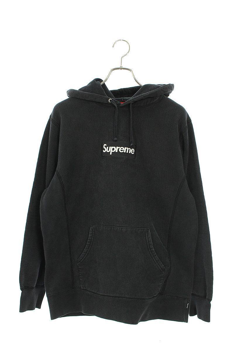 シュプリーム SUPREME 16AW Box Logo Hooded Sweatshirt サイズ:L ボックスロゴプルオーバーパーカー 中古 OM10