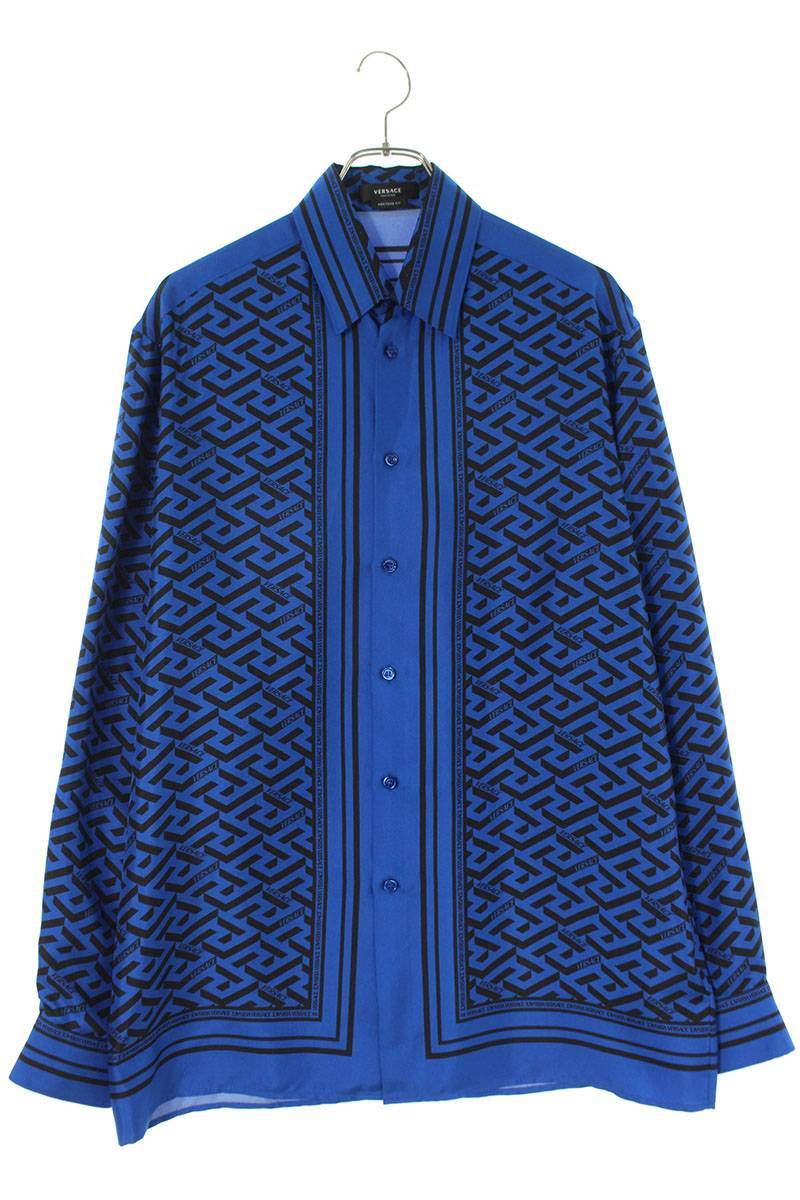 ヴェルサーチェ Versace 22SS 1003941 1A02816 サイズ:46 ロゴシルク