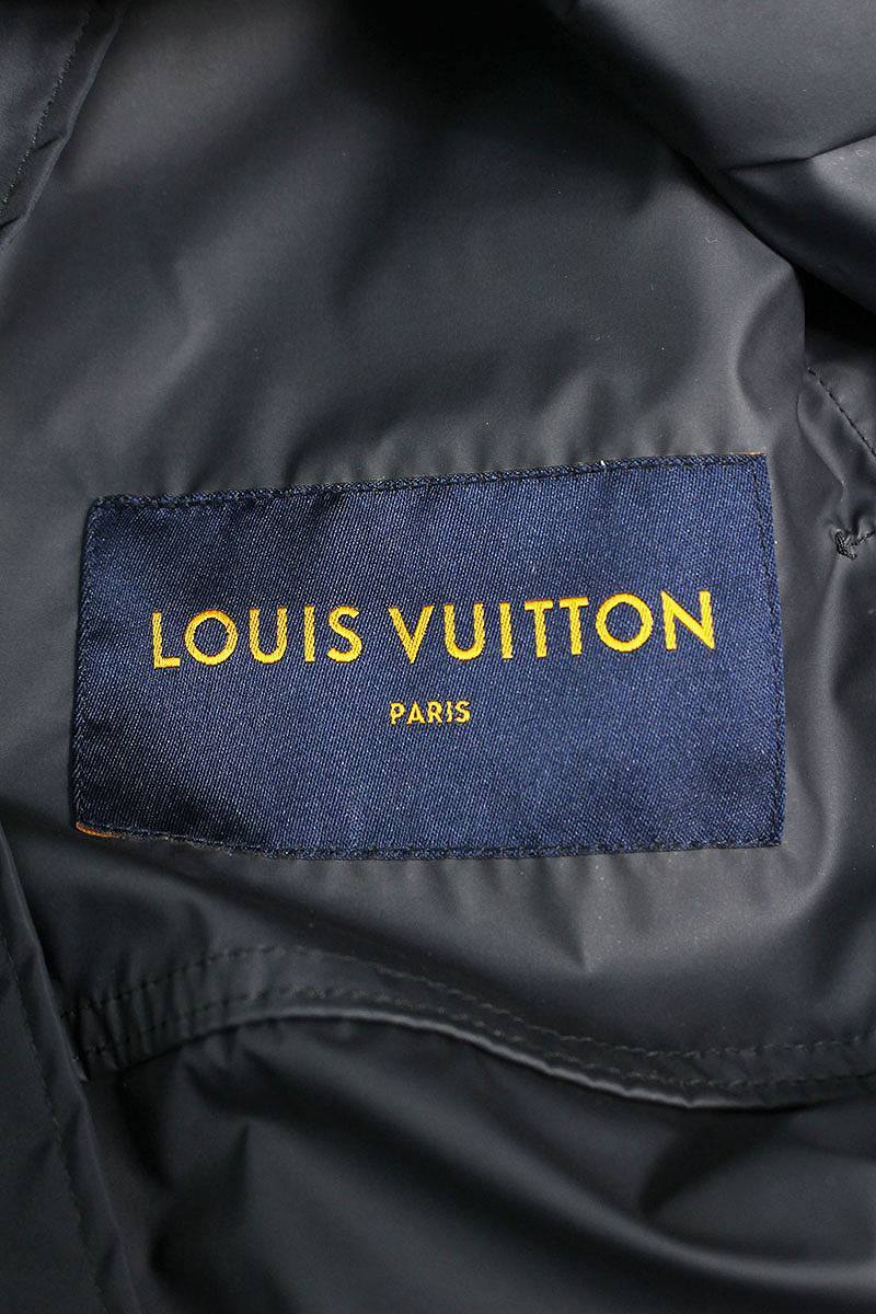 ルイヴィトン LOUISVUITTON 19SS ナイロンレインフーディブルゾン 中古