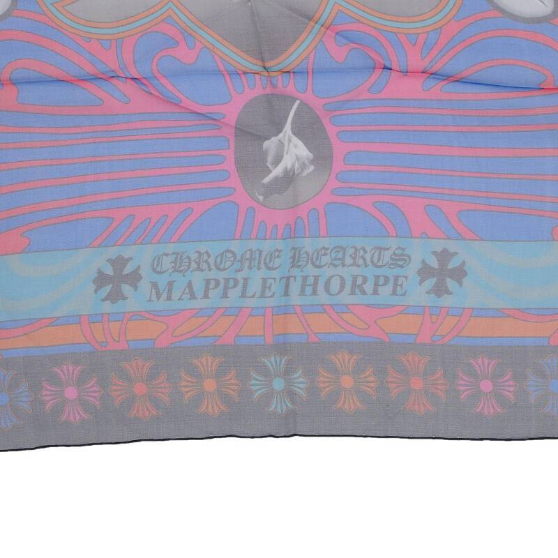クロムハーツ Chrome Hearts CH SCARF メイプルソーププリントシルク