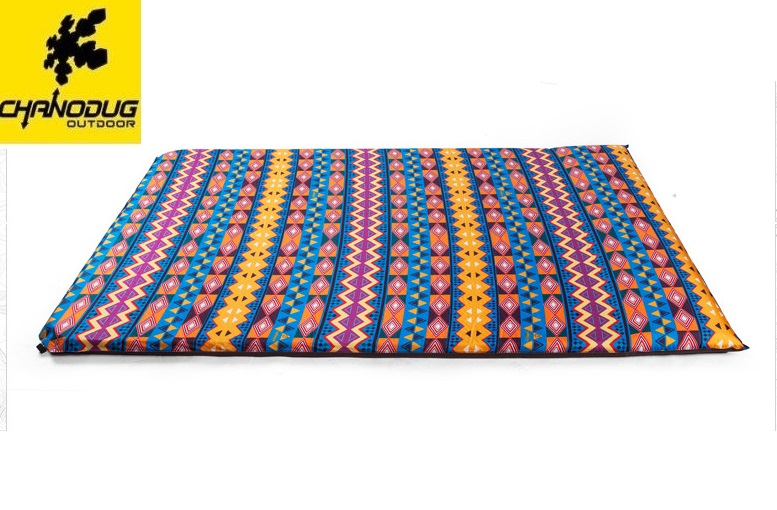 *CHANODUG OUTDOOR* double size * Navajo pattern * camping mat * thickness 5.~7.5.* tent mat * sleeping area in the vehicle mat * air mat *4