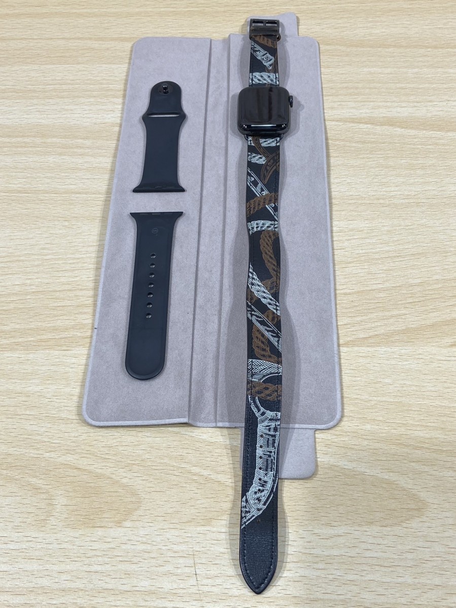1円~HERMES エルメス Apple Watch用 38mm 40mm 41mm オールオーバー