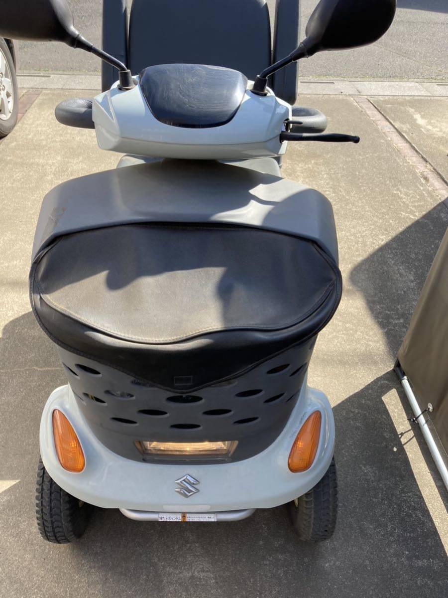 スズキ セニアカー 電動カート 簡易車庫付き シニアカー 介護用品