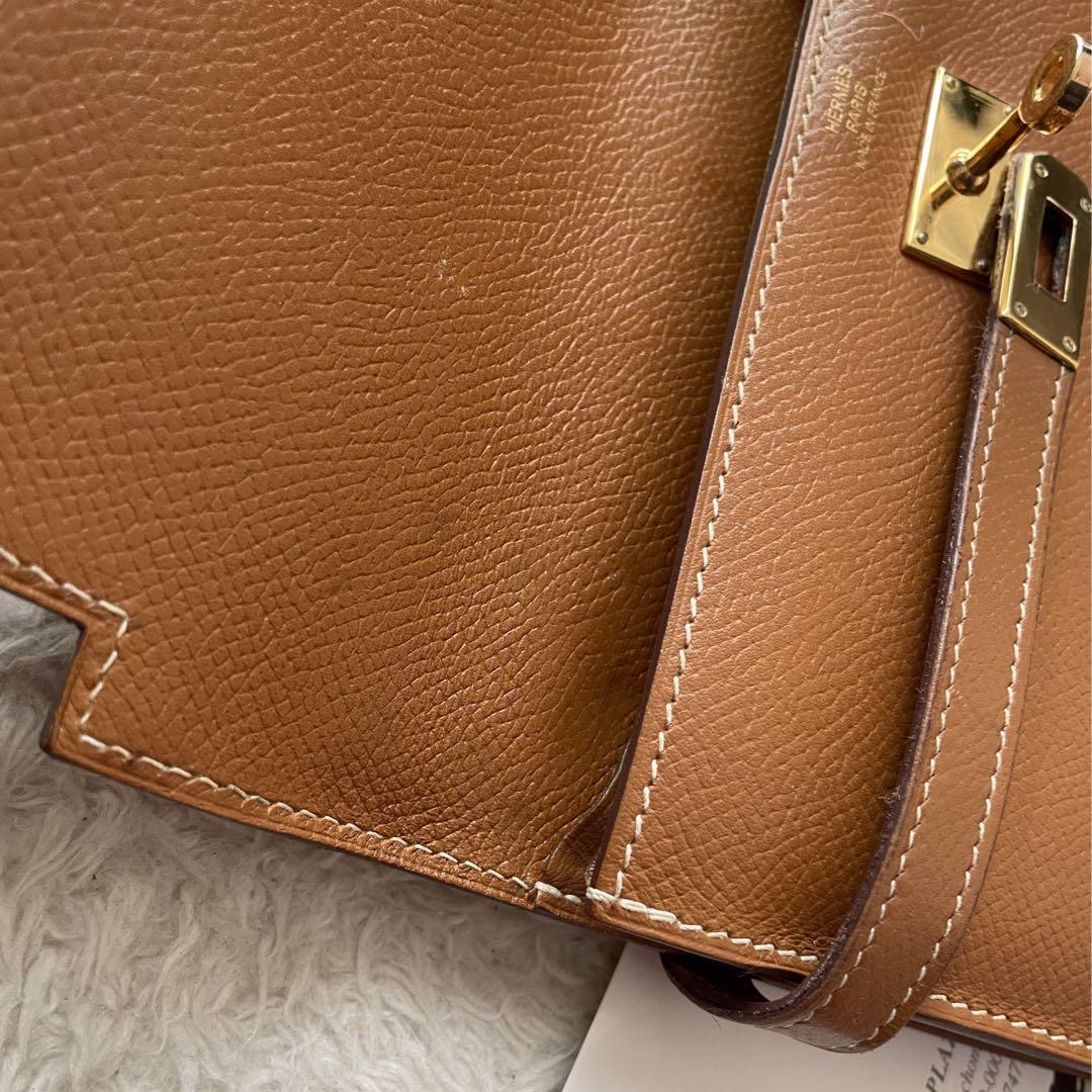 美品】285 HERMES エルメス ケリーウォレット 2つ折り長財布