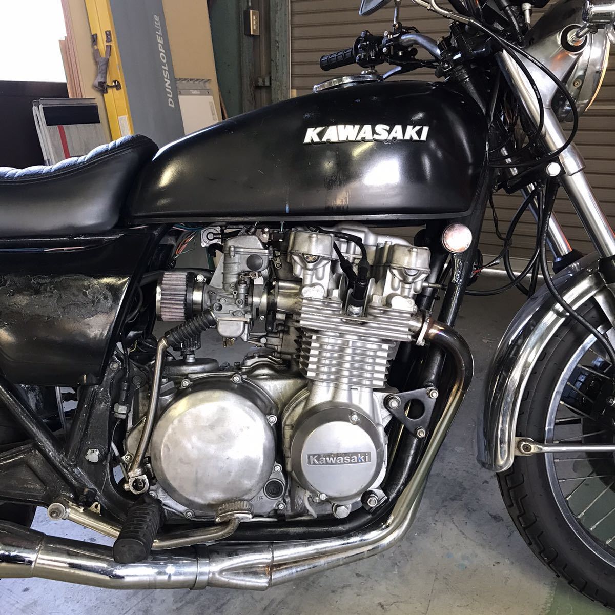 名古屋/愛西市/検R7年3月10日迄/人気の/カワサキ/ザッパー/KZ650/逆車/Z650/実働/レストアベース/現状販売/素人お断り/部品取り/ジャンクの画像4