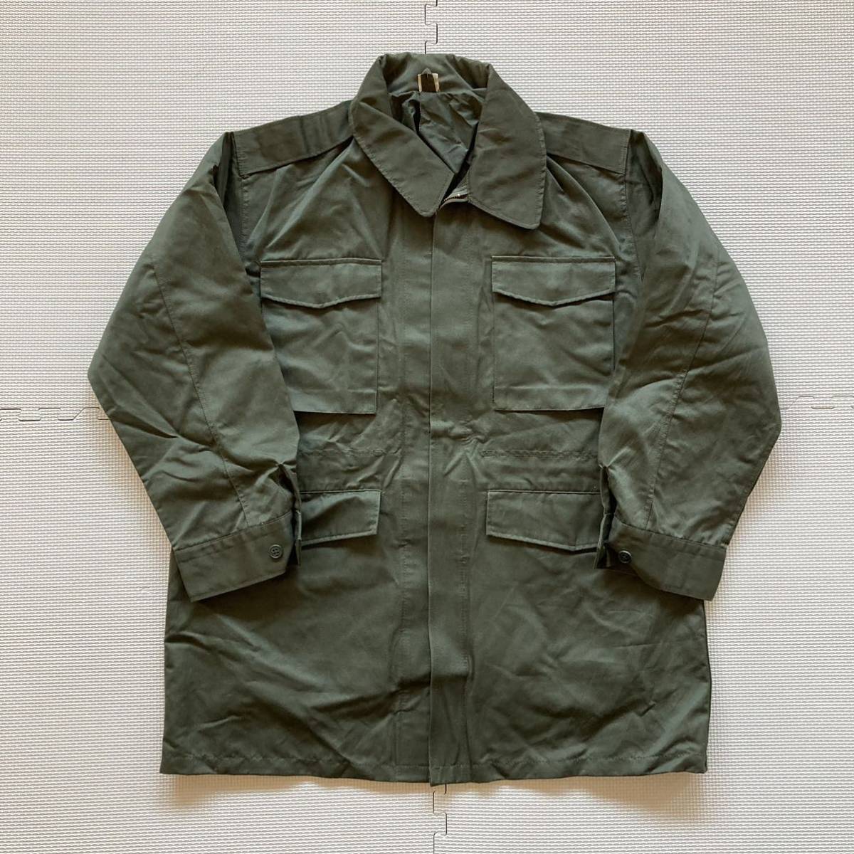 70s 80s 陸上自衛隊 M65型 桜ZIP ジップアップ ミリタリー ジャケット