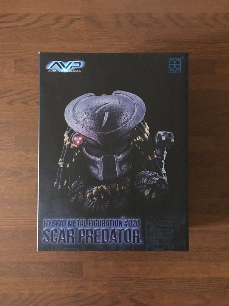 HOT TOYS HYBRID METAL FIGURATION #020 AVP SCAR PREDATOR hot игрушки hybrid metal figyu рацион s машина Predator 