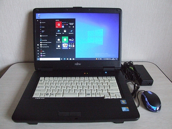 ☆ 高速SSD搭載 FMV-A8290 Core2 Duo 2.53GHz/4GB/SSD120GB/Windows10 ☆a288_画像1