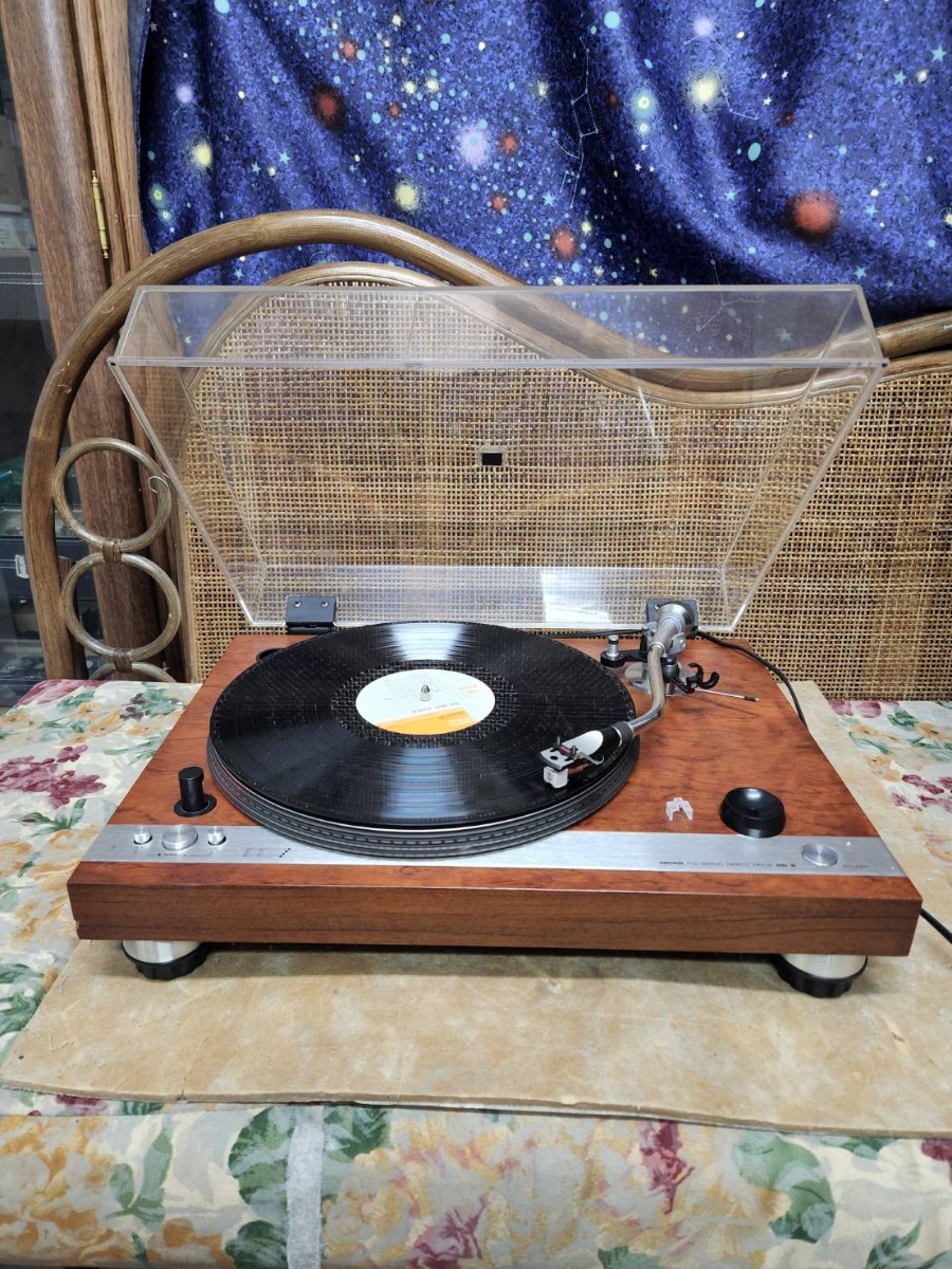 美麗レストア完動超美品!カートリッジ/針新品Microレコードプレーヤー