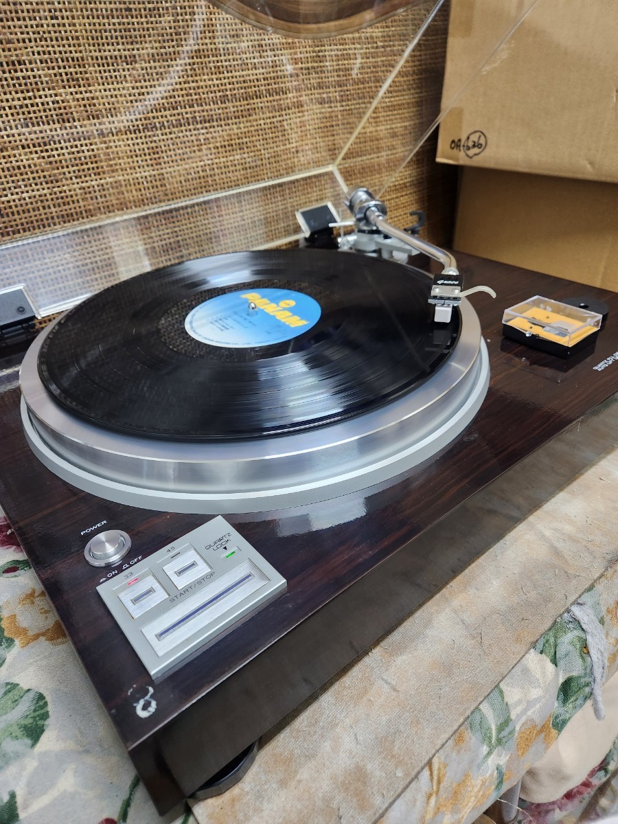 必見レストア済美品!カートリッジ新品!TORIOレコードプレーヤーKP