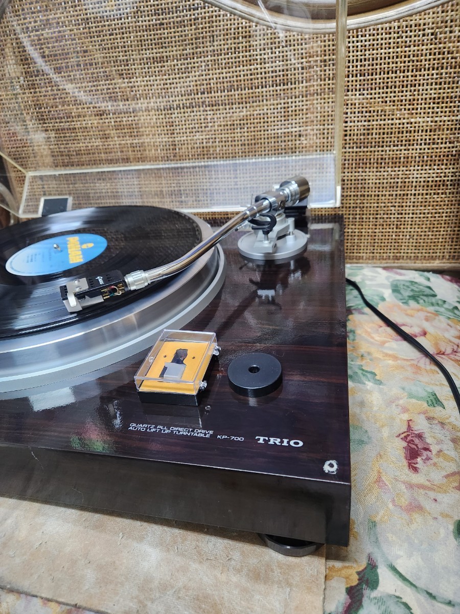 必見レストア済美品!カートリッジ新品!TORIOレコードプレーヤーKP