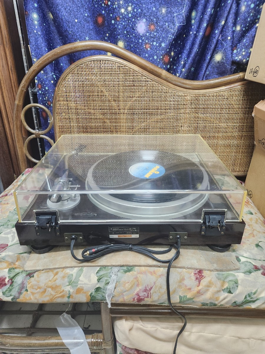 必見!レストア済美品!カートリッジ新品!TORIOレコードプレーヤーKP