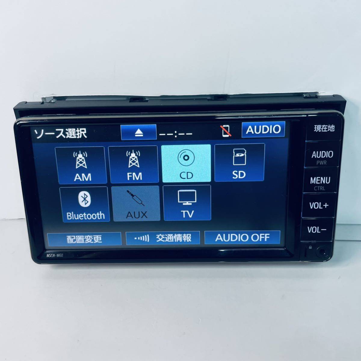 NSZN-Z68T(10インチ) NSZT-Y68T(9インチ) TVキャンセラー ★送料無料★即決★保証★美品★トヨタ純正★SDナビ★7インチ★NSCN-W68★2018年★管理番号0323-②★ NSCN-W68 NSZT-W68T
