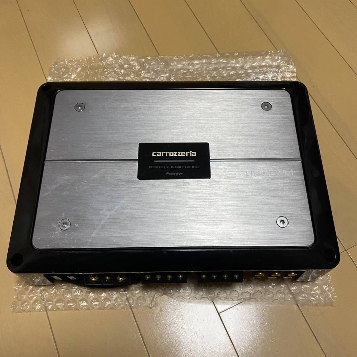 carrozzeria カロッツェリア Pioneer BRIDGEABLE 4-CHANNEL AMPLIFIER４チャンネルアンプ PRS-D8400 パワーアンプ_画像1