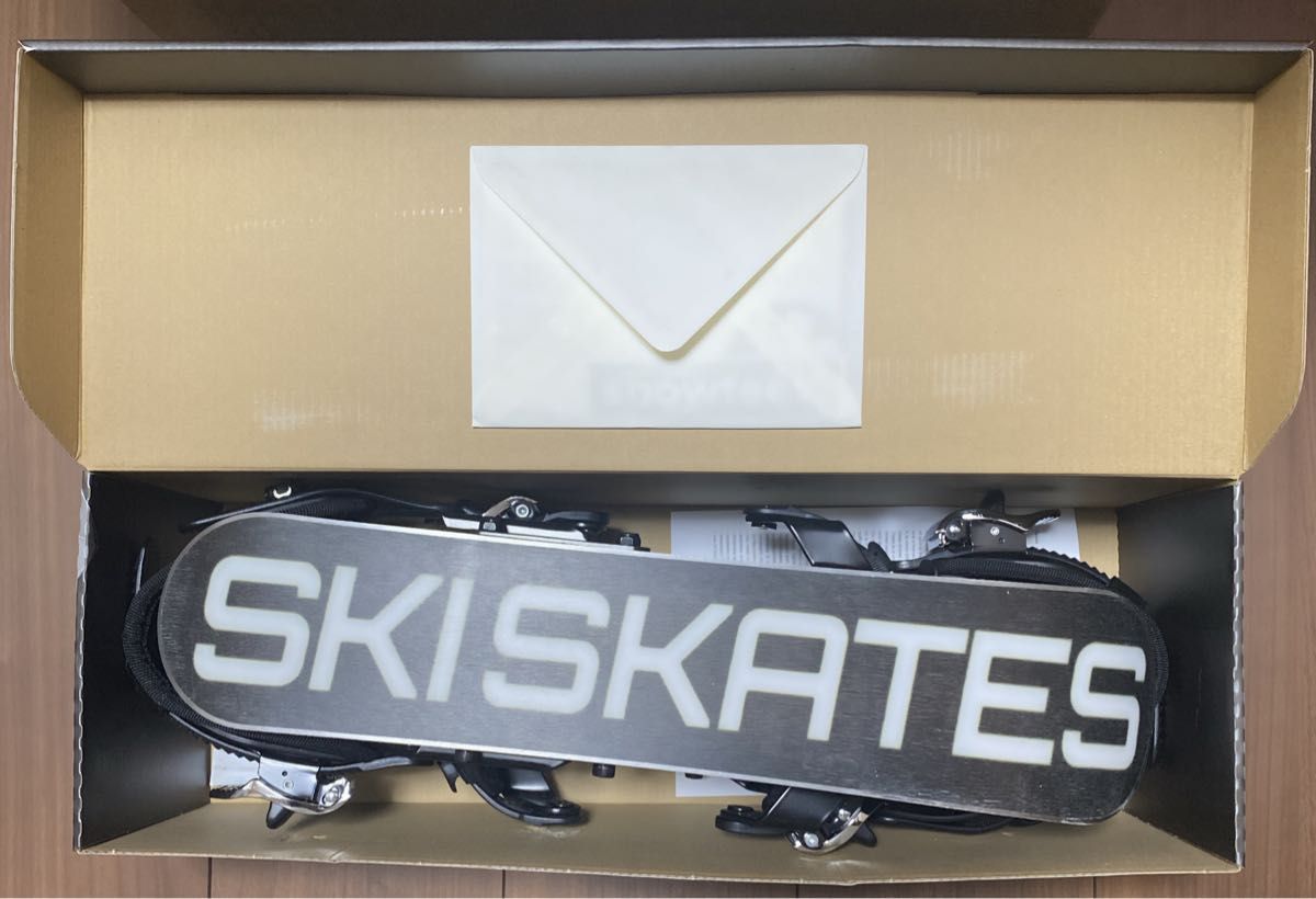 【新品】 Skiskate スキースケート スノーブレード snowfeet スノーボードシューズ用