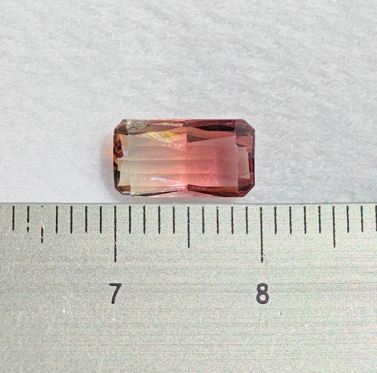 大粒☆グラデーションが美しい パーティーカラートルマリン ルース 天然 1.954ct_画像8