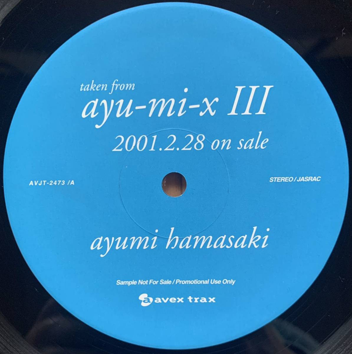 AVEX 国内プロモ】浜崎あゆみ (AYUMI HAMASAKI) / ayu-mi-x III