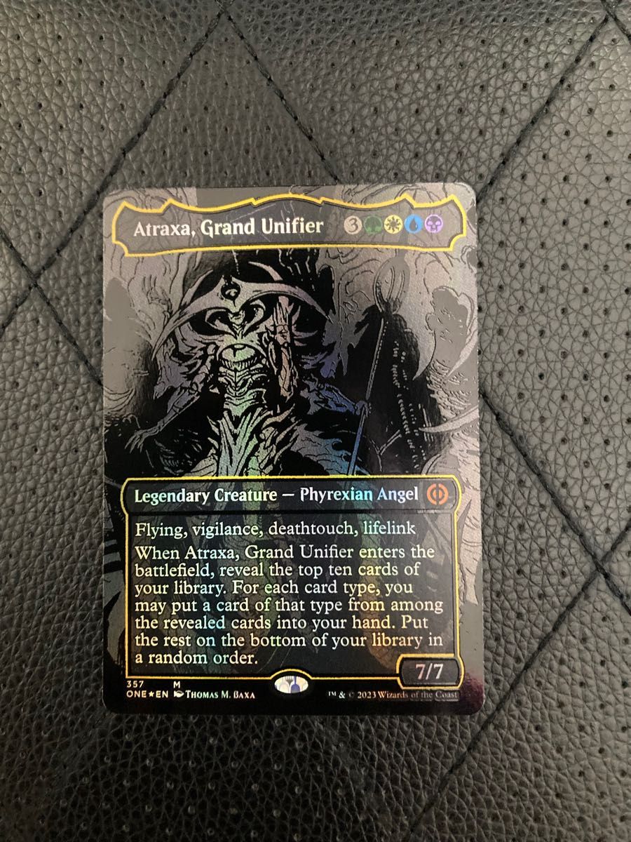 偉大なる統一者 アトラクサ/Atraxa Grand Unifier オイルスリックfoil