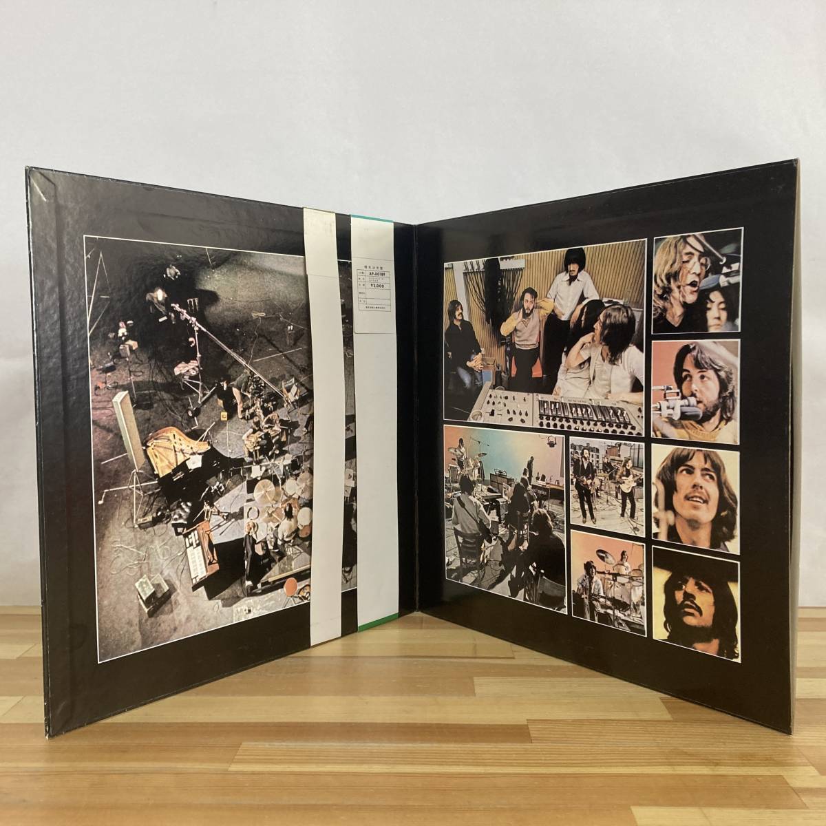 D12□The Beatles ビートルズ Be 丸帯 Let Records AP-80189 ○ It