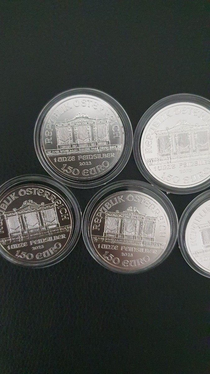 至高 2023年 オーストリア ウイーン フィルハーモニー １オンス純銀貨