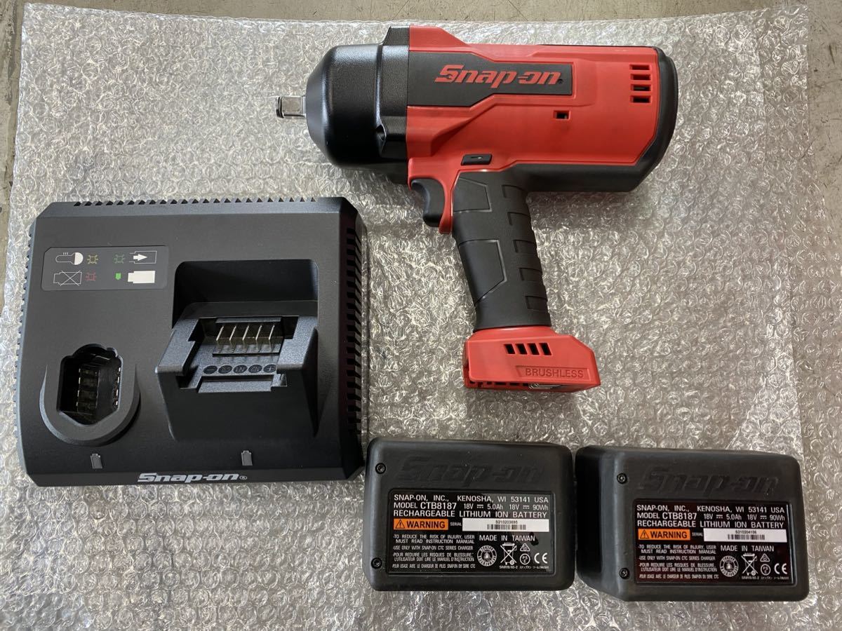 100%新品HOT ヤフオク! - 中古 Snap-on スナップオン 1/2 18v充電式