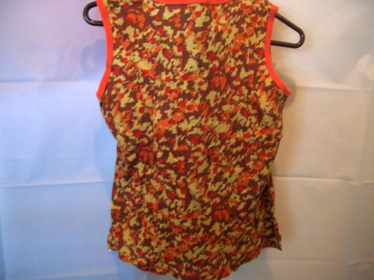  pattern tank top M size oe illet 0917TTT1