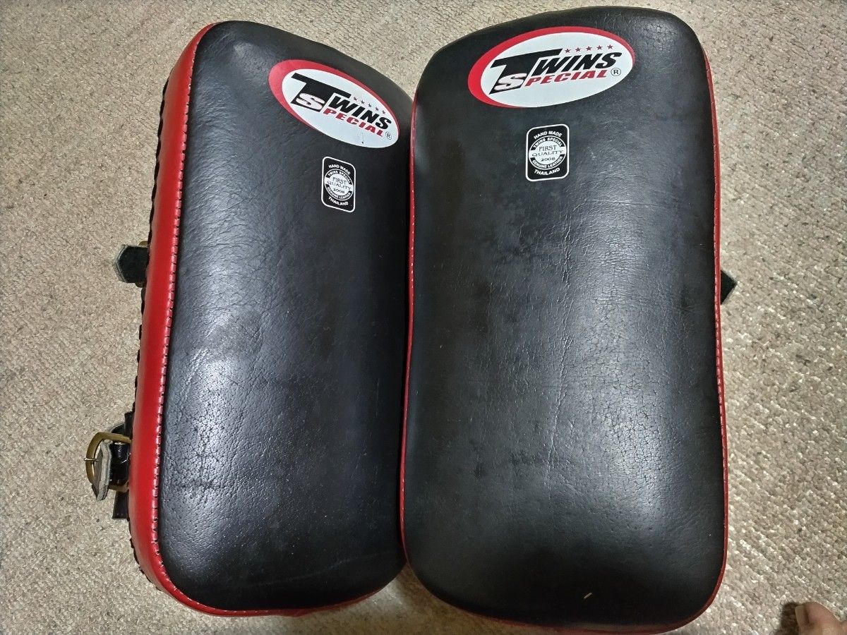 美品 TWINS キックミット Mサイズ - www.nrmv.fr