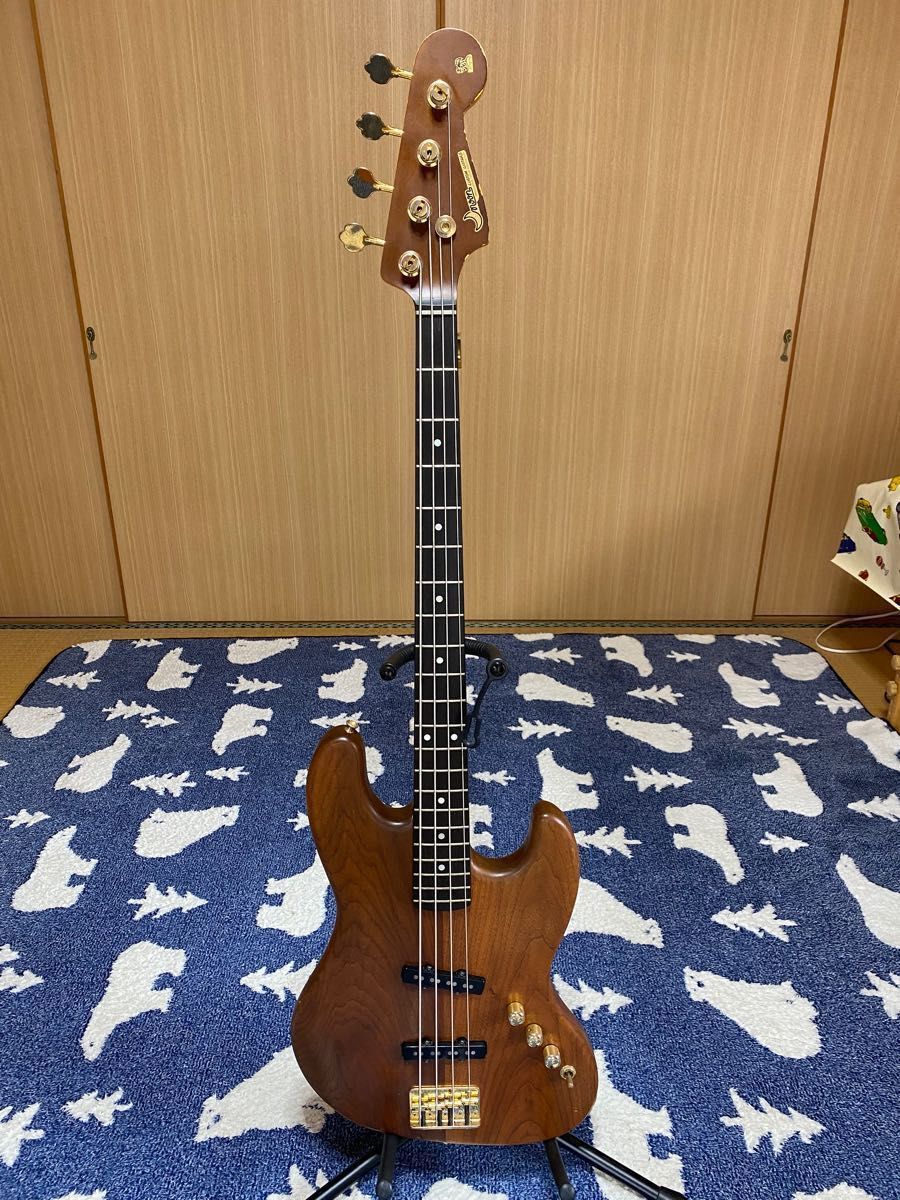 オンライン値下 【5024】 FGN フジゲン precision bass 赤 富士弦