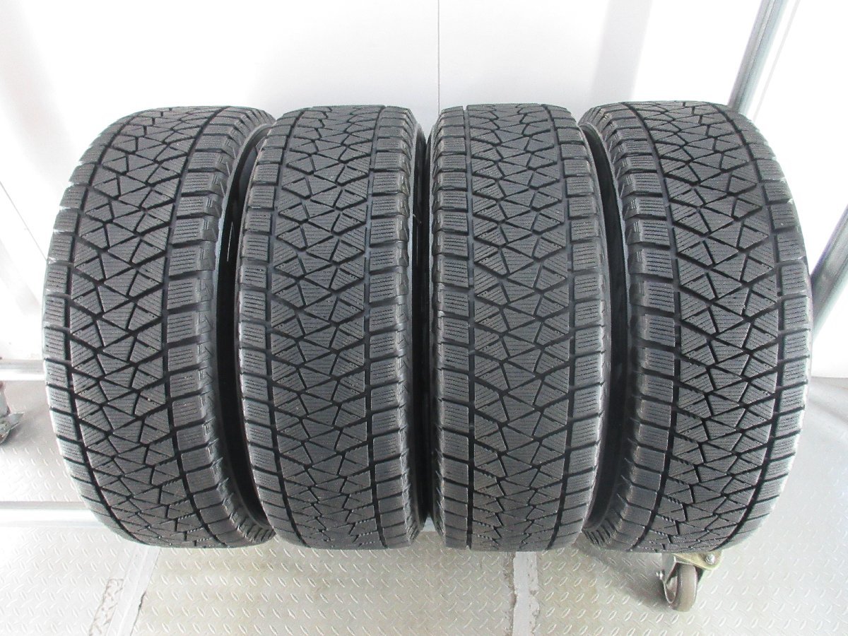 ■中古タイヤホイール■　TOYOTA 純正 17インチ 7J +45 5H 114.3 BRIDGESTONE DM-V2 225/65R17 102Q ST 激安 送料無料 J626_残溝約６分山位