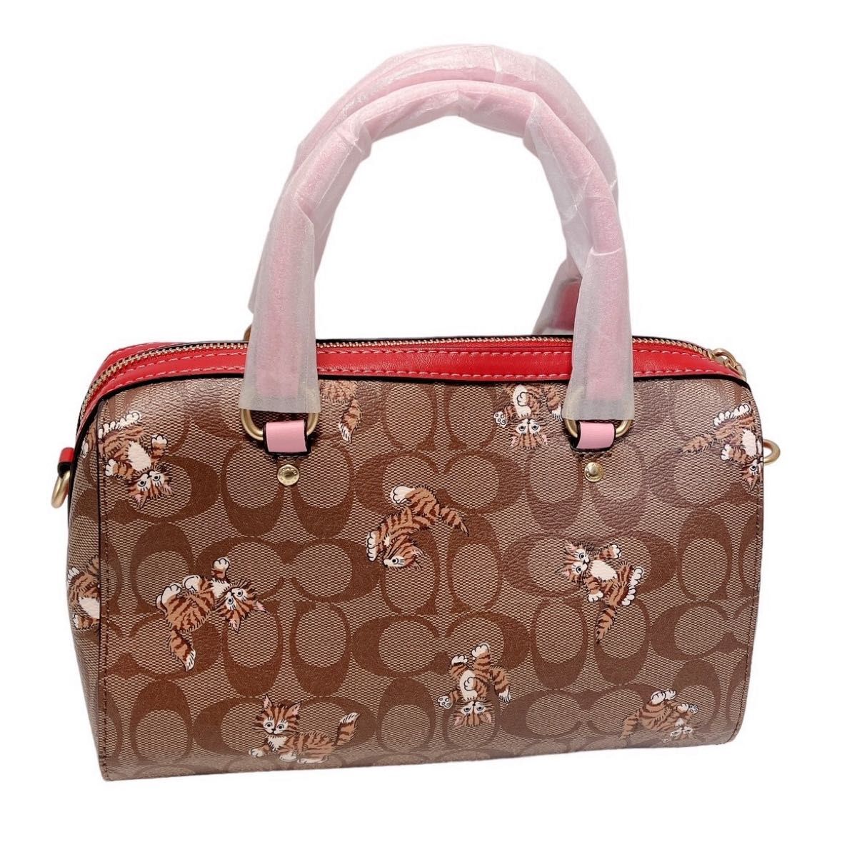 ☆新品☆ 【コーチ】 ハンドバッグ 子猫柄 2way CC425 | noonanwaste.com