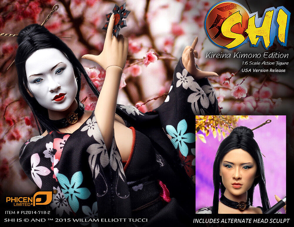 HOLY KIMONO Phicen SHI Samurai 1/6 Scale Sexy Female Action Figure Set 2014 海外 即決