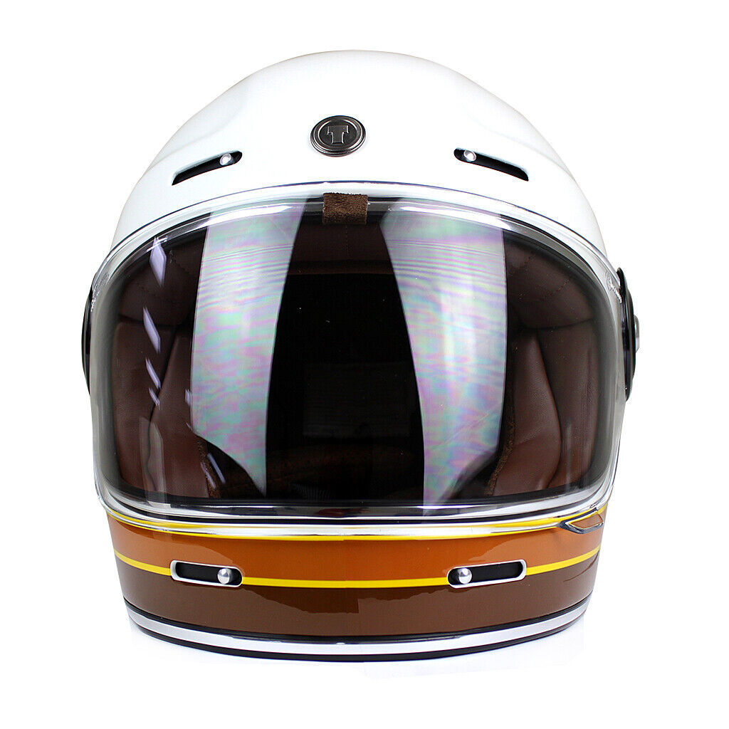TORC T-1 Retro Full Face Helmet - ISO Bars w/ carry bag LIKE NEW W/ TAGS & BOX 海外 即決