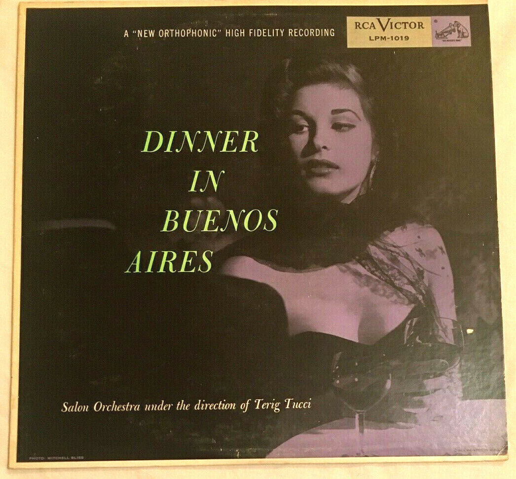 TERIG TUCCI Dinner In Buenos Aires 50's レア LATIN AMERICAN Argentina SAMBA Folk 海外 即決